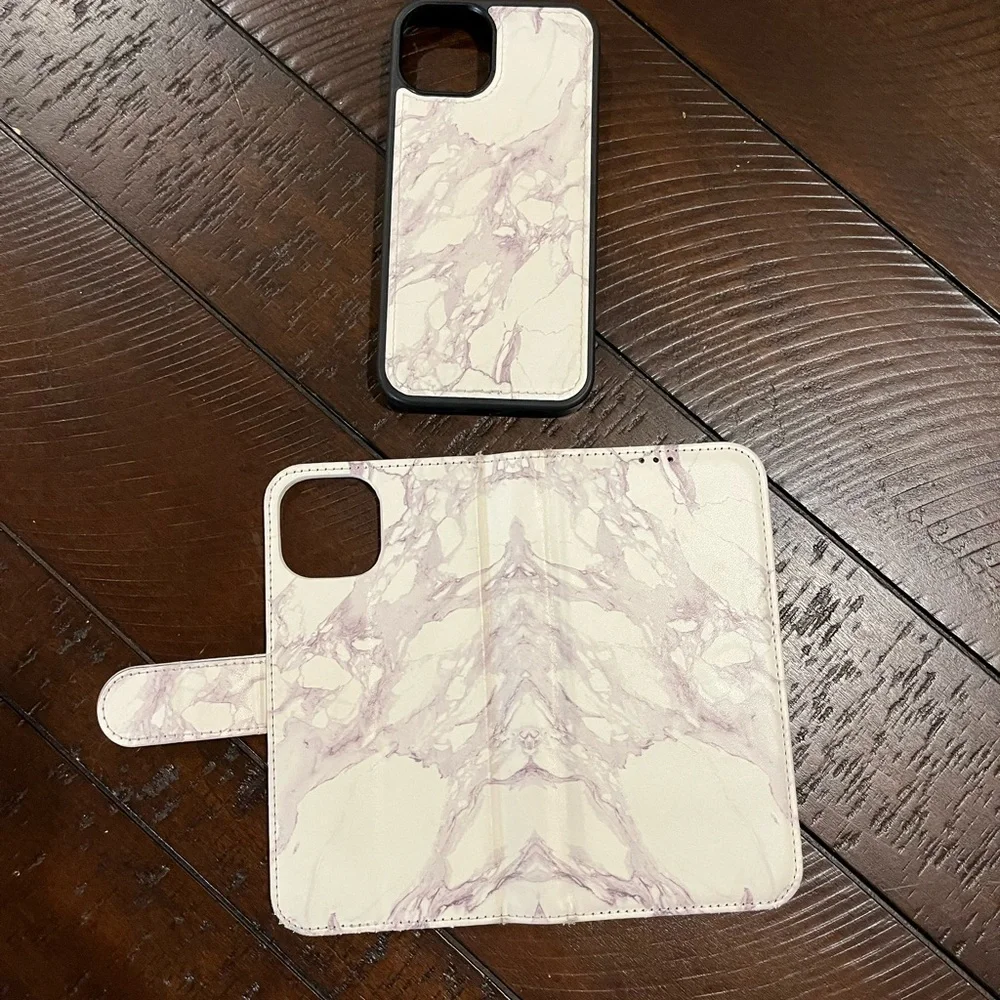 LUMARKE iPhone 13 Wallet Case - Detachable Flip Folio Cover